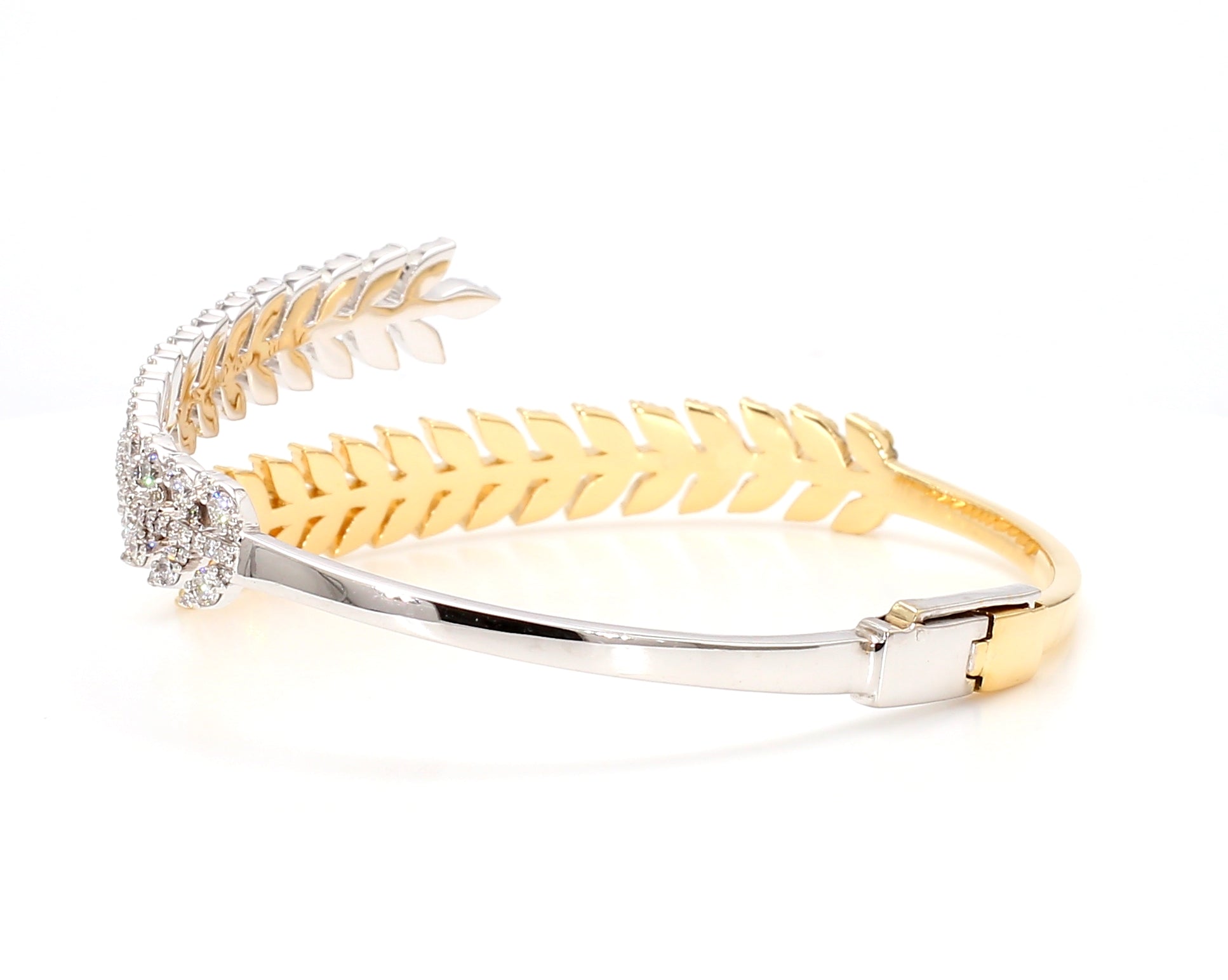 Natural Yellow Round Diamond Bracelet