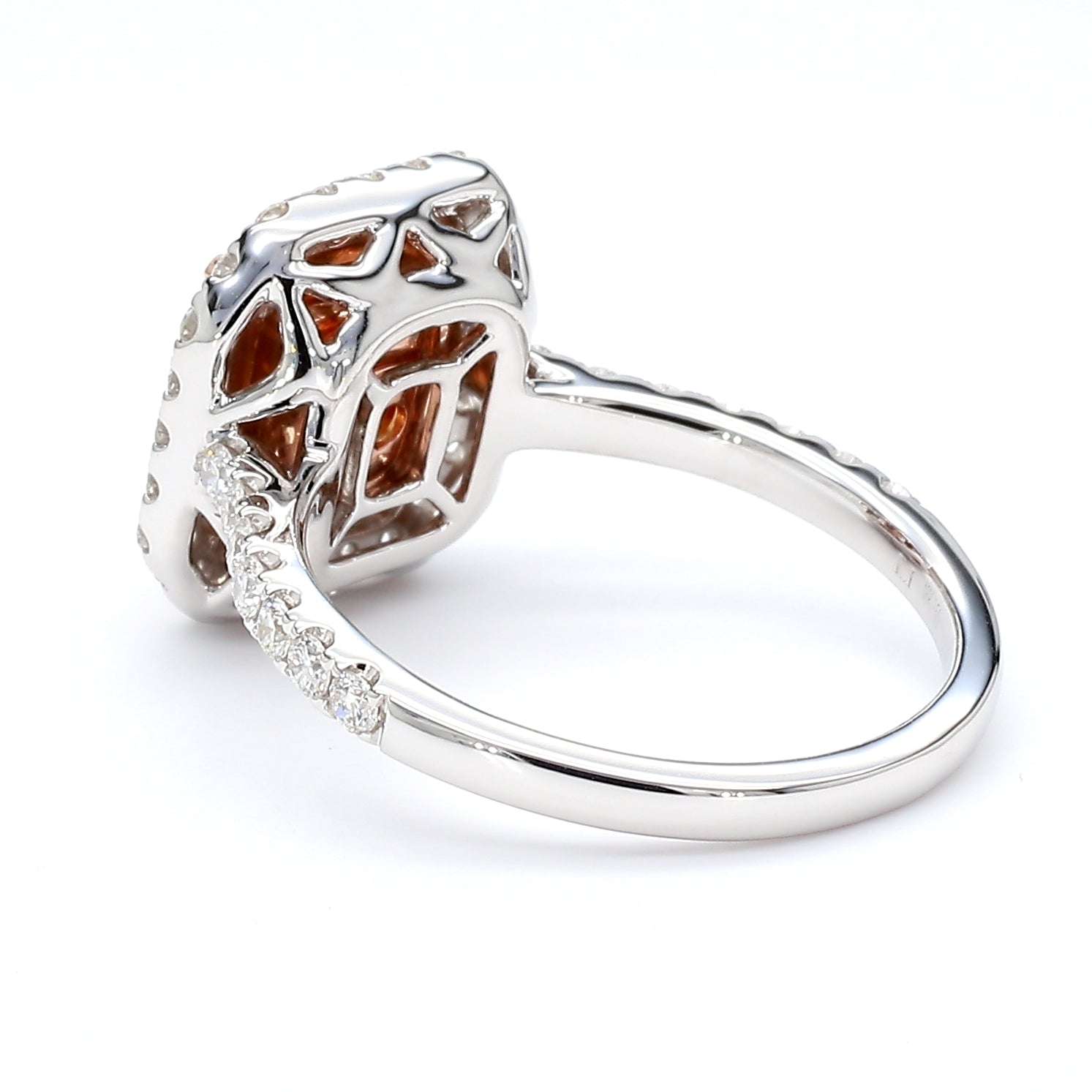 Natural Yellow Radiant Diamond Ring Gia Certified