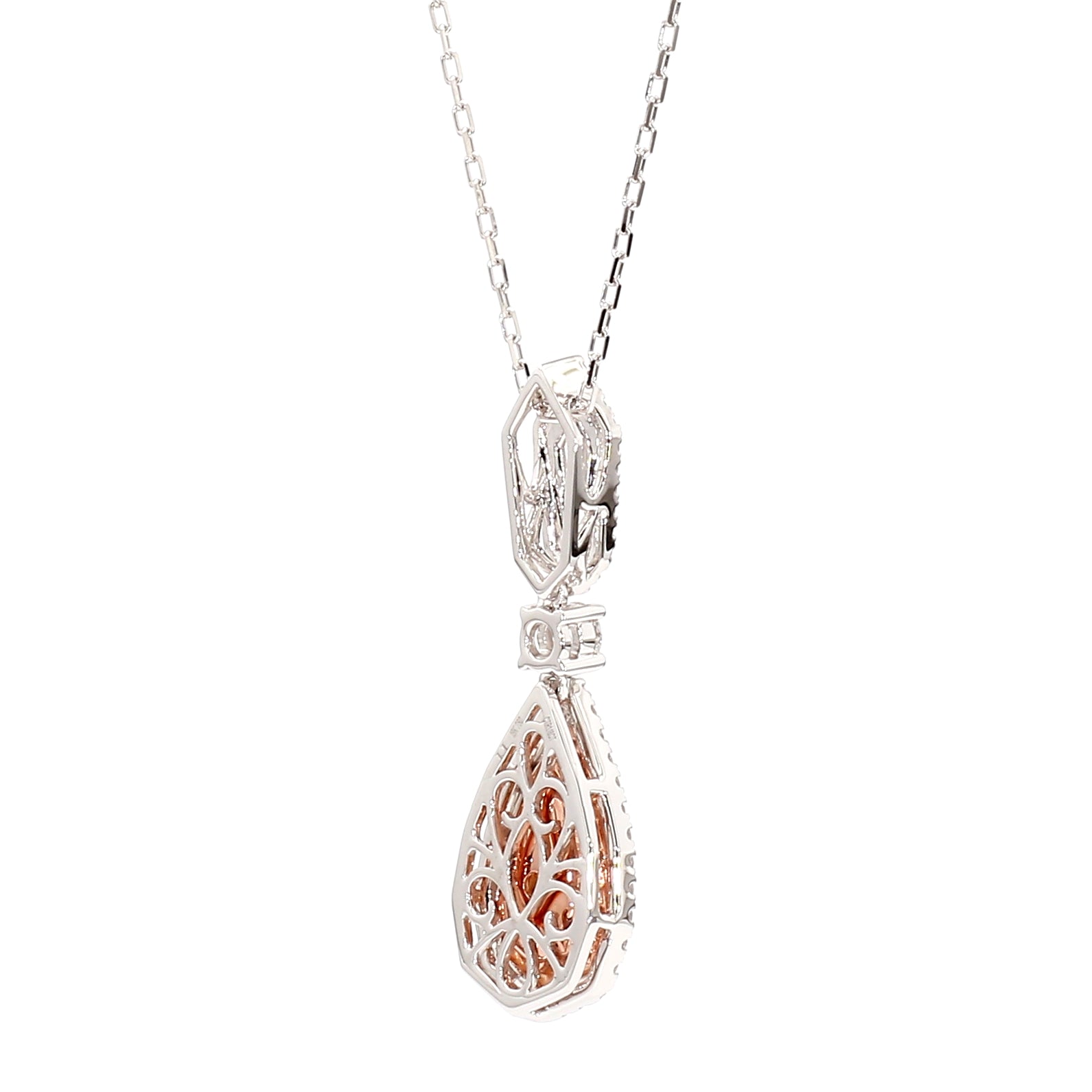 Natural Yellow Kite Diamond Pendant Gia CERTIFIED