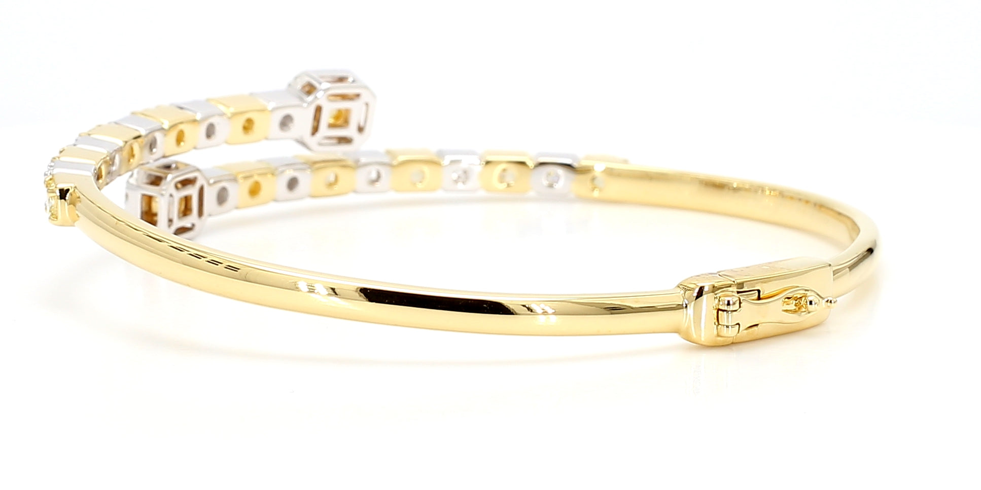 Natural Yellow Cushion Diamond Bracelet