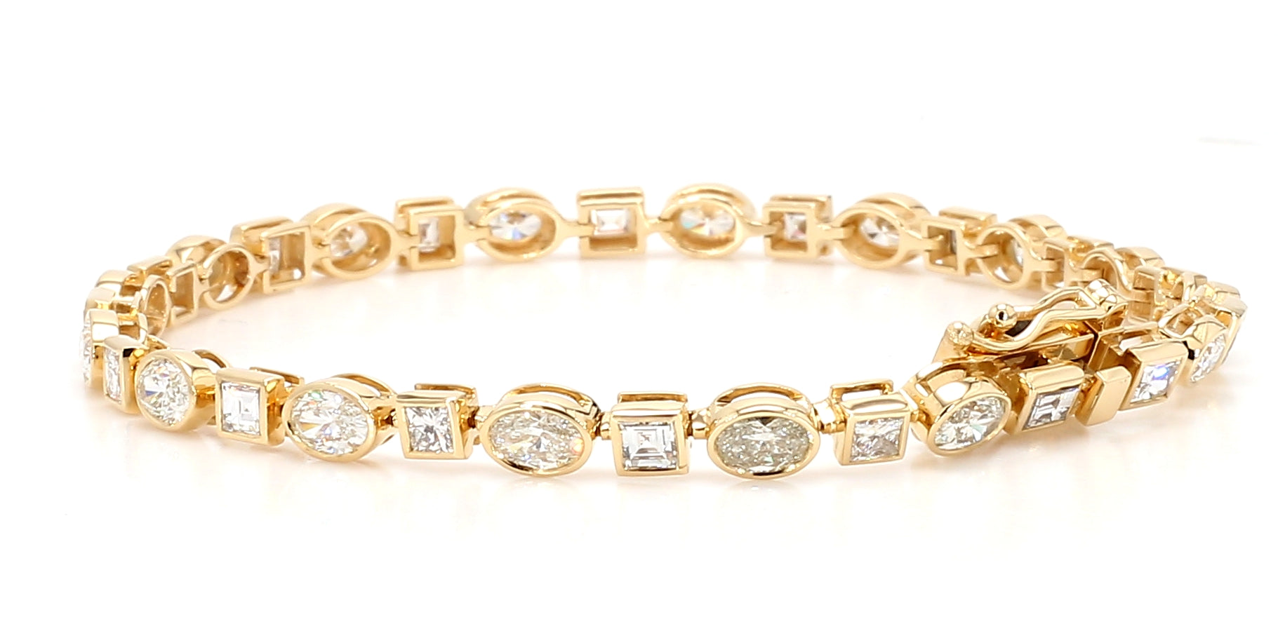 Natural White Mix Diamond Bracelet