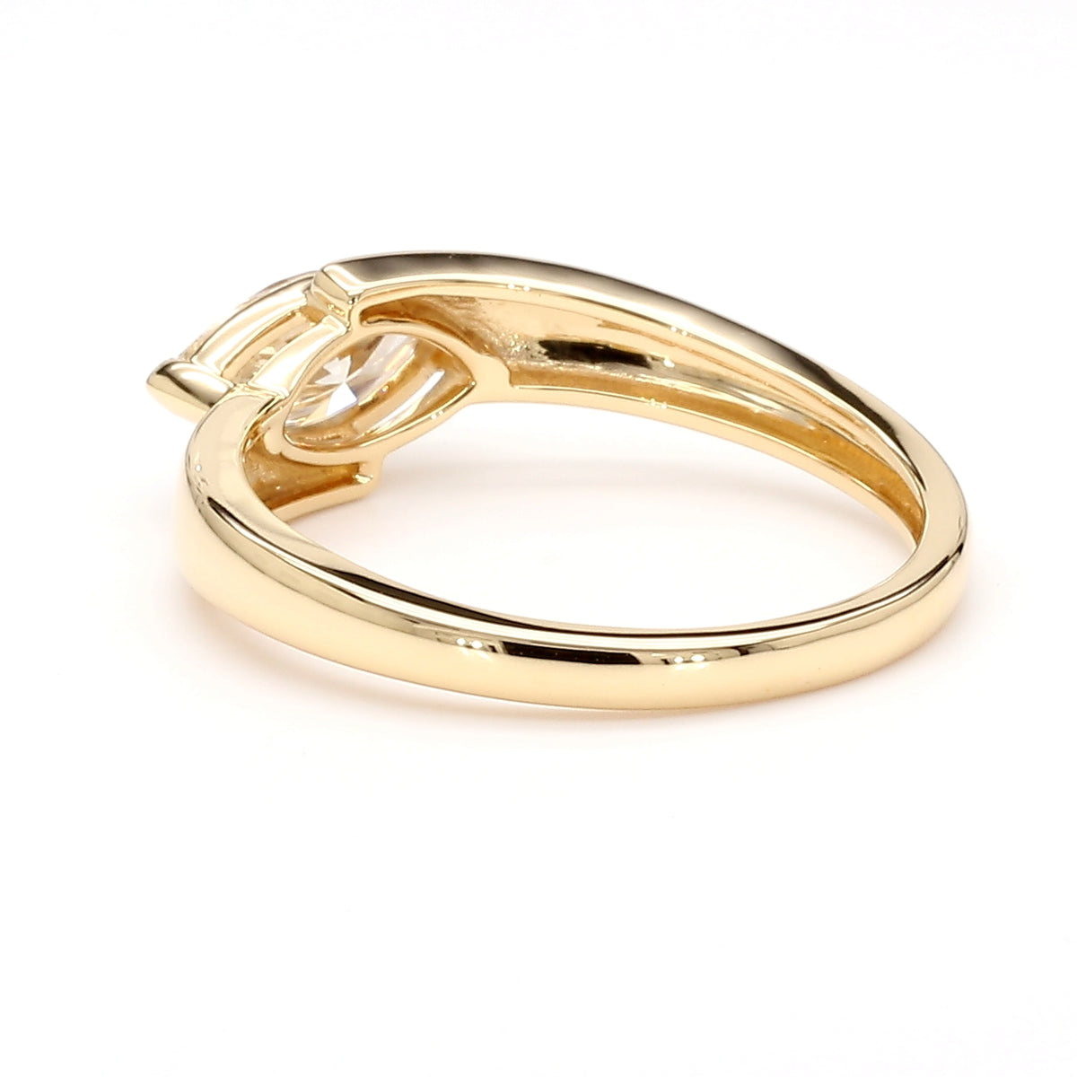 Natural White Marquise Diamond Ring