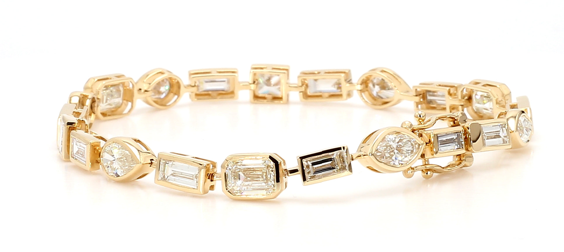 Natural White Mix Diamond Bracelet