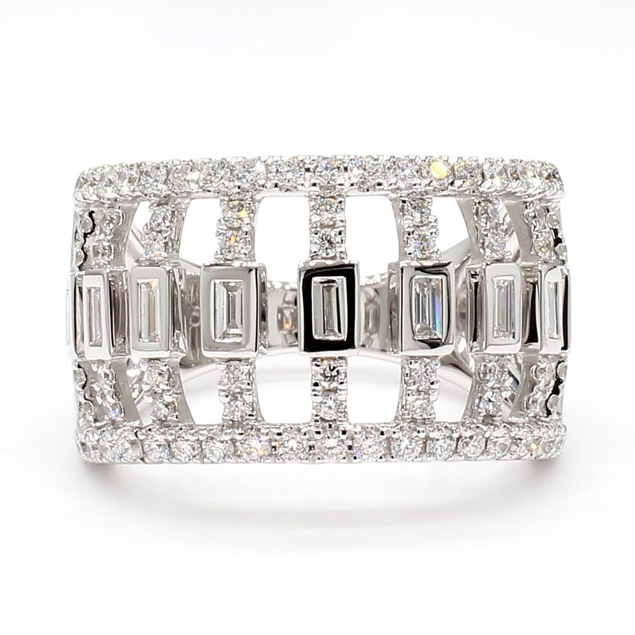 Natural Baguette Diamond Ring product image 3