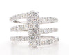 Natural Diamond Spiral Ring product image 3
