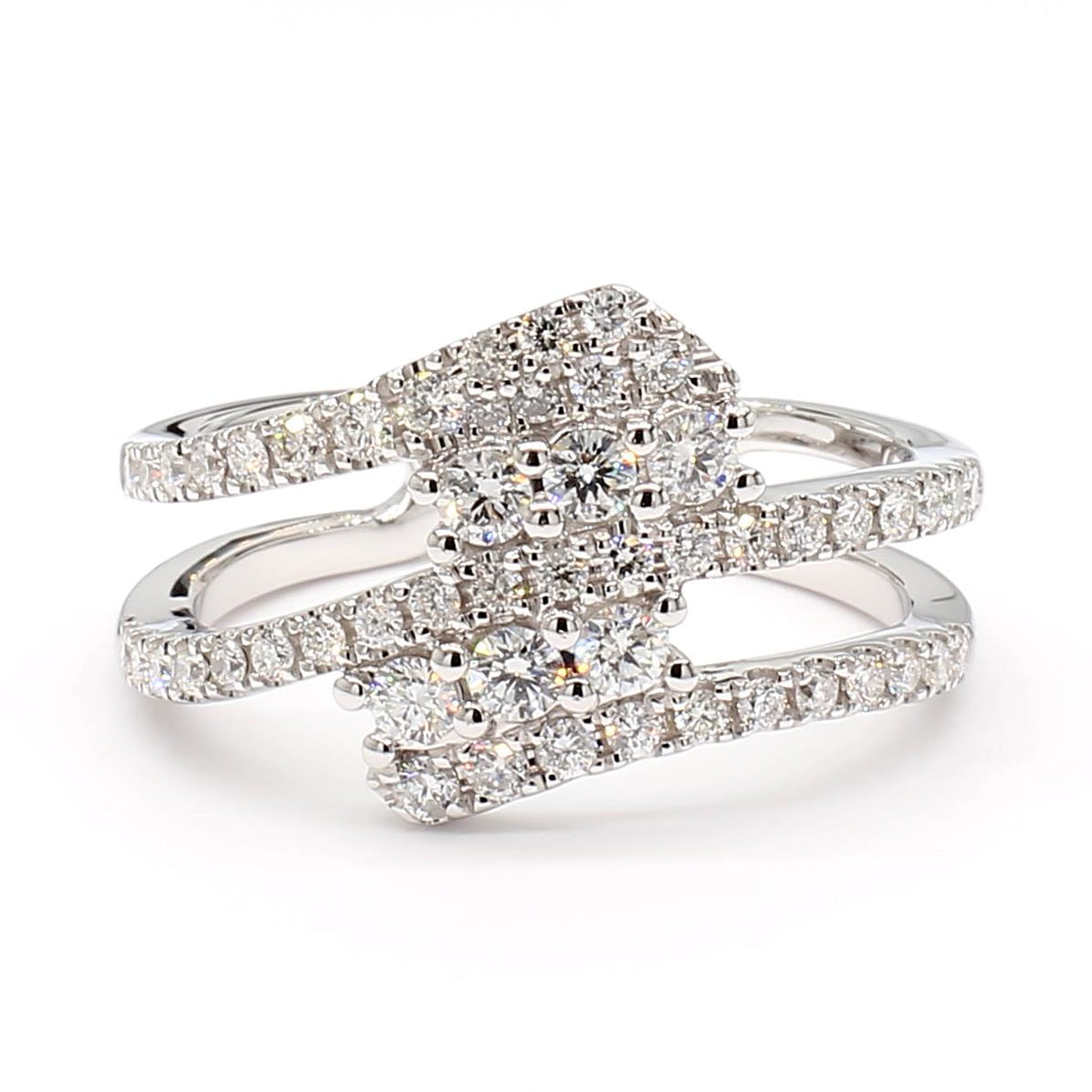 Natural White Diamond Ring product image 3