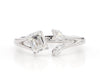 Natural Emerald & Marquise Diamond Ring product image 3