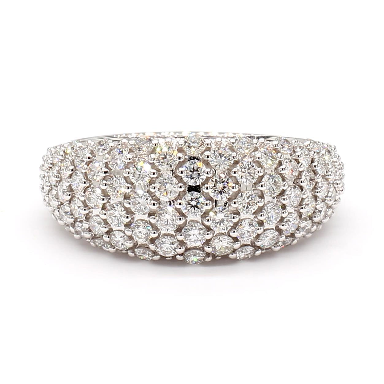 Natural White Diamond Ring product image 3