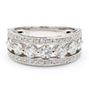 Natural White Round Diamond Ring product image 3
