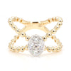 Natural White Diamond Pavé Ring product image 3