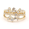 Natural White Diamond Floral Ring product image 3