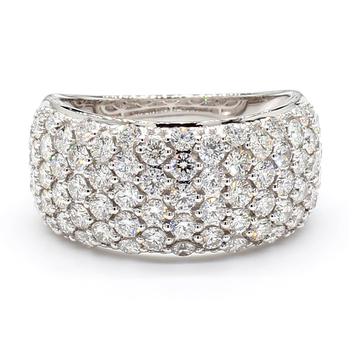Natural White Diamond Pavé Ring product image 3