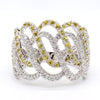 Natural Sapphire & Diamond Wave Band product image 3
