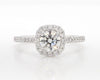 Natural Round Diamond Halo Ring product image 3