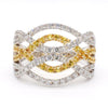 Natural Yellow Sapphire & Diamond Ring product image 3