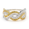 Natural Yellow Sapphire & Diamond Band product image 3