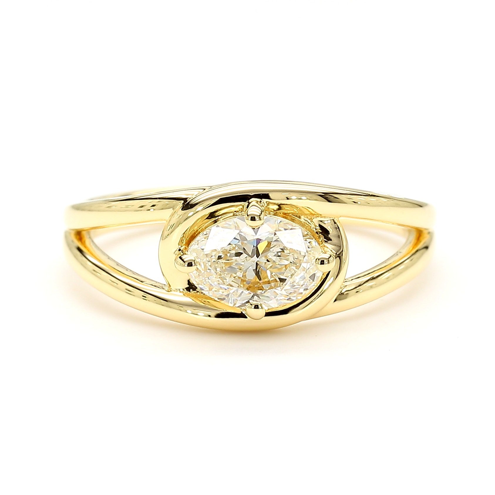 Natural Oval Diamond Ring product image 3
