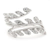 Natural Diamond Spiral Leaf Ring product image 3