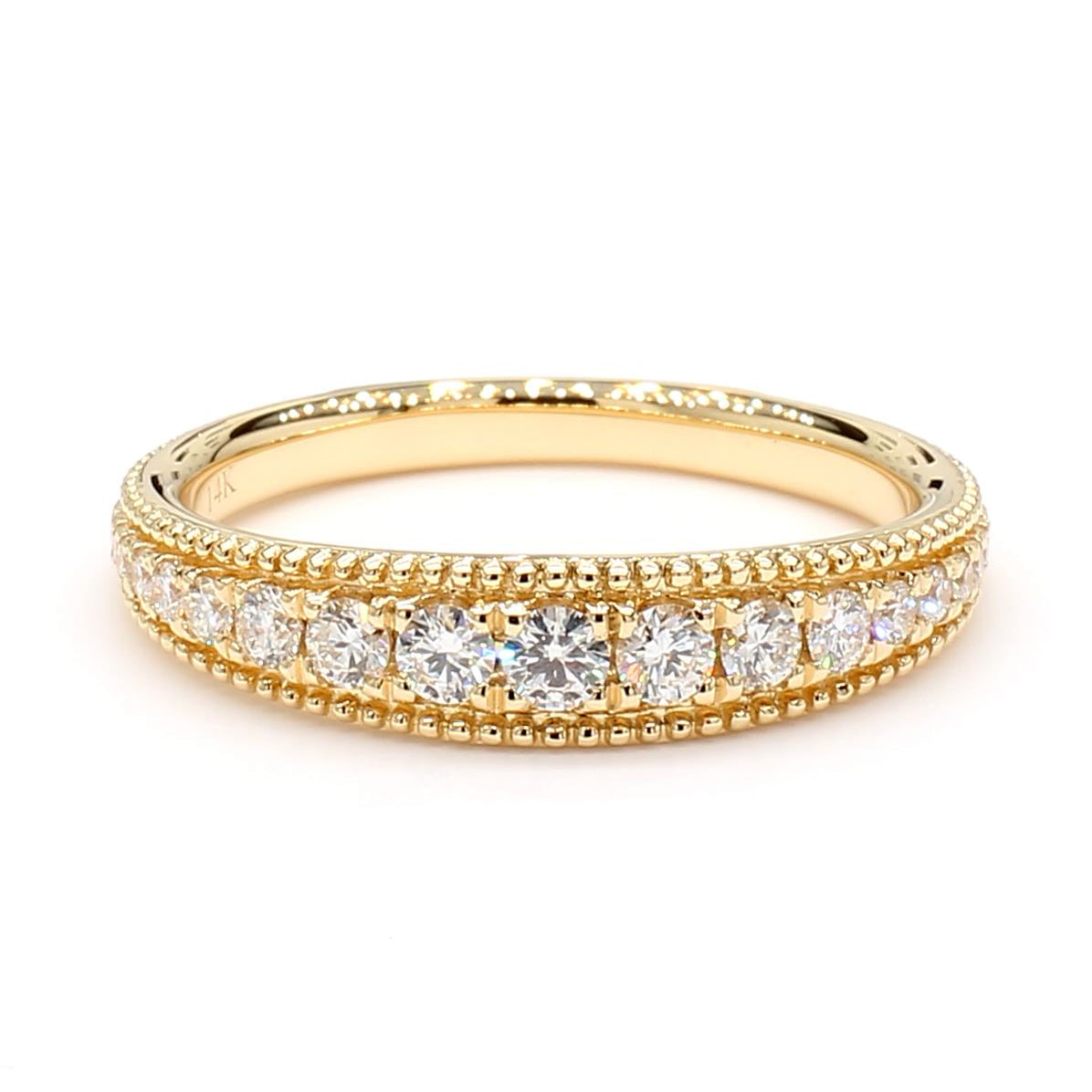 Natural White Round Diamond Ring product image 3