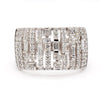 Natural Round & Baguette Diamond Band product image 3